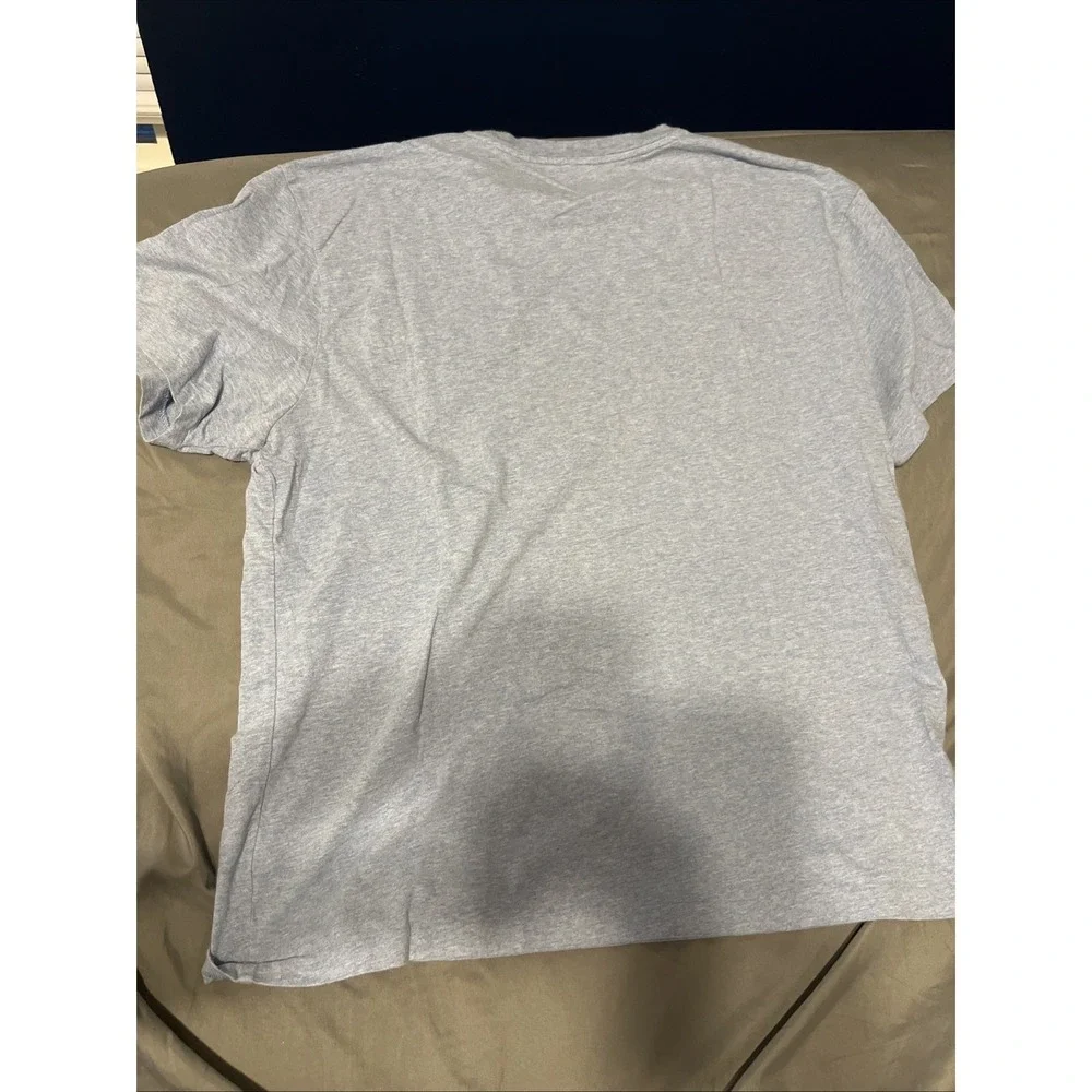Polo Ralph Lauren Mens T-Shirt M Heather Blue Short Sleeve